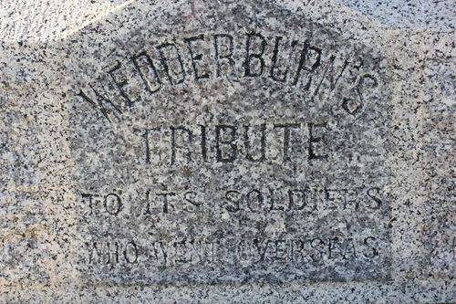 Wedderburn War Memorial : 31-August-2011 Wedderburn War Memorial : 31-August-2011