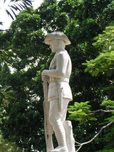 Western Suburbs War Memorial Digger Side View