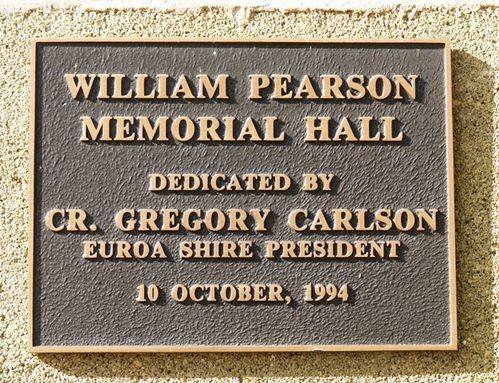 William Pearson Memorial Hall : 12-May-2013