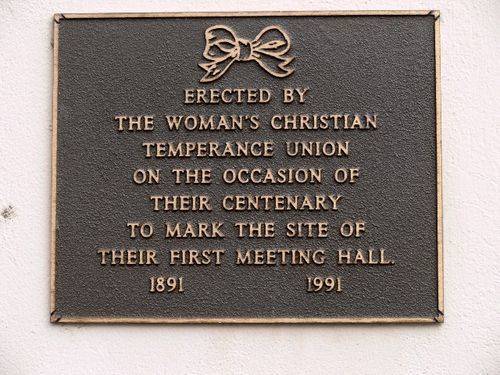 Woman`s Christian Temperance Union : 25-August-2011