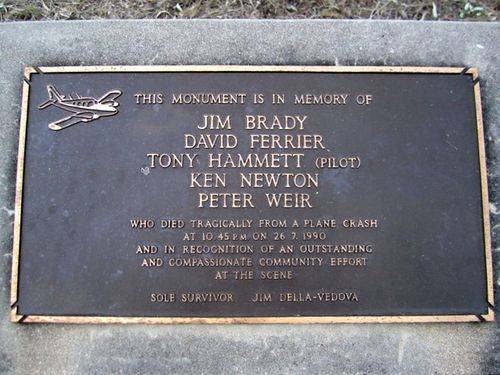 Wondai Plane Crash Inscription : 14-08-2012