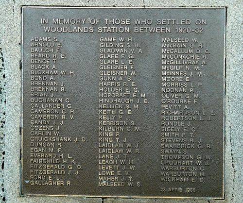 Woodlands Soldier Settlement : 25-August-2011