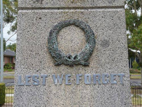 World War One Memorial : 19-February-2012