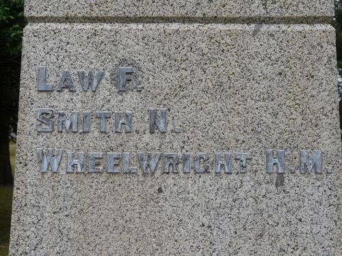 World War One Memorial : 19-February-2012 World War One Memorial : 19-February-2012