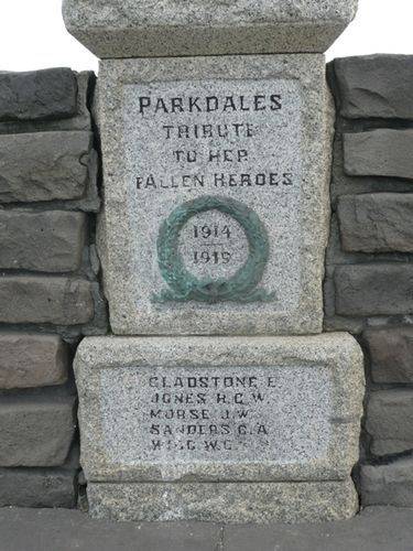 World War One Memorial : 15-September-2012