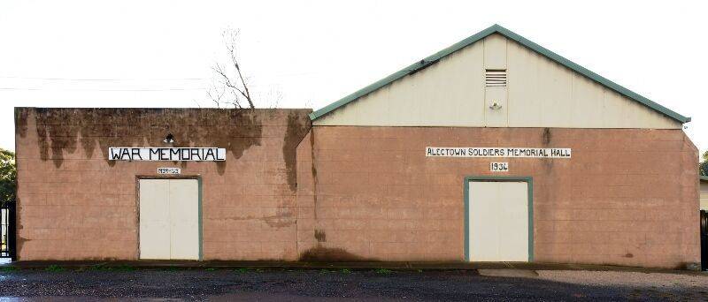 Alectown Soldiers Memorial Hall | Monument Australia