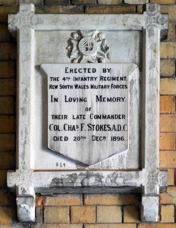 Colonel Charles F. Stokes | Monument Australia