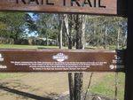Brisbane Rail Trail Plaque : 05-08-2013