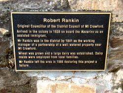 Rankin Plaque: 12-March-2017
