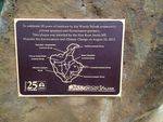Woady Yaloak Landcare Plaque : November 2013
