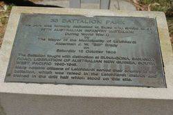 Plaque Inscription : 18-November-2014