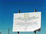 50th Anniversary of the End of World War Two