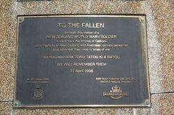 NZ Plaque 2: 05-October-2016