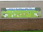 Aboriginal Cricket Team Mural : 01-November-2011