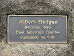 Hedges Plaque : June 2014