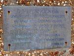 Plaque Inscription : 02-August-2014