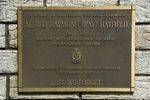 Ray Hatfield Plaque : June 2014