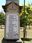Amberley Honour Roll WW1: Rosewood Rd 2009