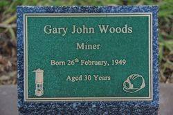 Woods Plaque: 20-July-2015