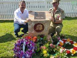 Nigel Allsopp President of AWAMO +Maj Kendall Crocker ADF Veterinarian: 30-May-2015