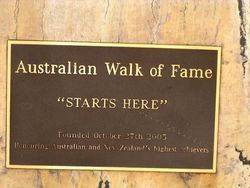 Plaque Inscription : 2013