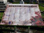 Avenue of Honour : 04-July-2011 Avenue of Honour : 04-July-2011