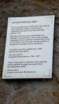 Dedication Plaque : 05-07-2013