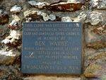 Ben Warby Inscription