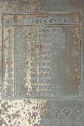 Memorial Avenue Plaque : 02-March-2015