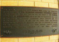 Plaque Inscription : 25-November-2014