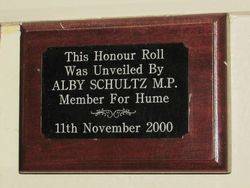 Plaque Inscription: 30-June-2015