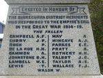 Birregurra War Memorial