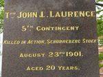 John Laurence Inscription / April 2013/ Williams