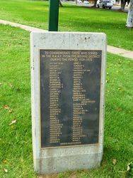 RAAF Honour Roll: 15-March-2016