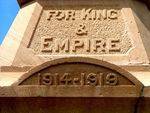 Bundamba War Memorial  Detail