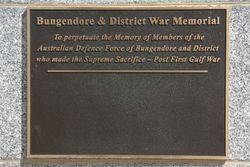 Post Gulf War Plaque 
