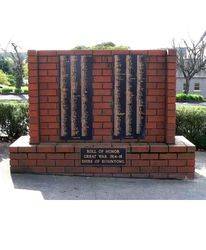 Honour Roll 1914 -1918