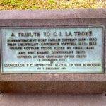 C.J. La Trobe Plaque : December 2013