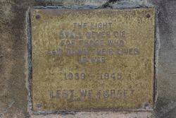 WW2 Plaque: 15-June-2015