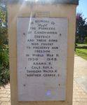 Canowindra Memorial Gates & Park : 29-April-2012