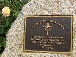 Castlemaine Legacy Plaque: 23-April-2015