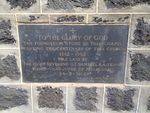 All Saints Centenary Plaque : November 2013