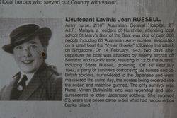 Russell Inscription : 05-February-2105