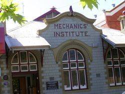 Mechanics Institute : 30-October-2014
