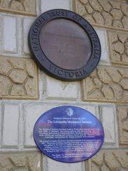 Mechanics Institute Plaques : 30-October-2014