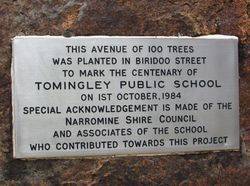 Plaque Inscription: 12-January-2016