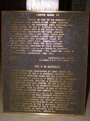 Chippie Plaque : 31-August-2014