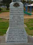 Colbinabbin War Memorial : 20-September-2012