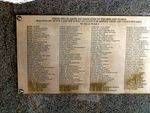 Cooktown War Memorial Plaque closeup
