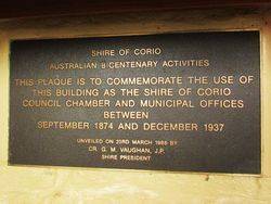 Plaque Inscription : 16-April-2015